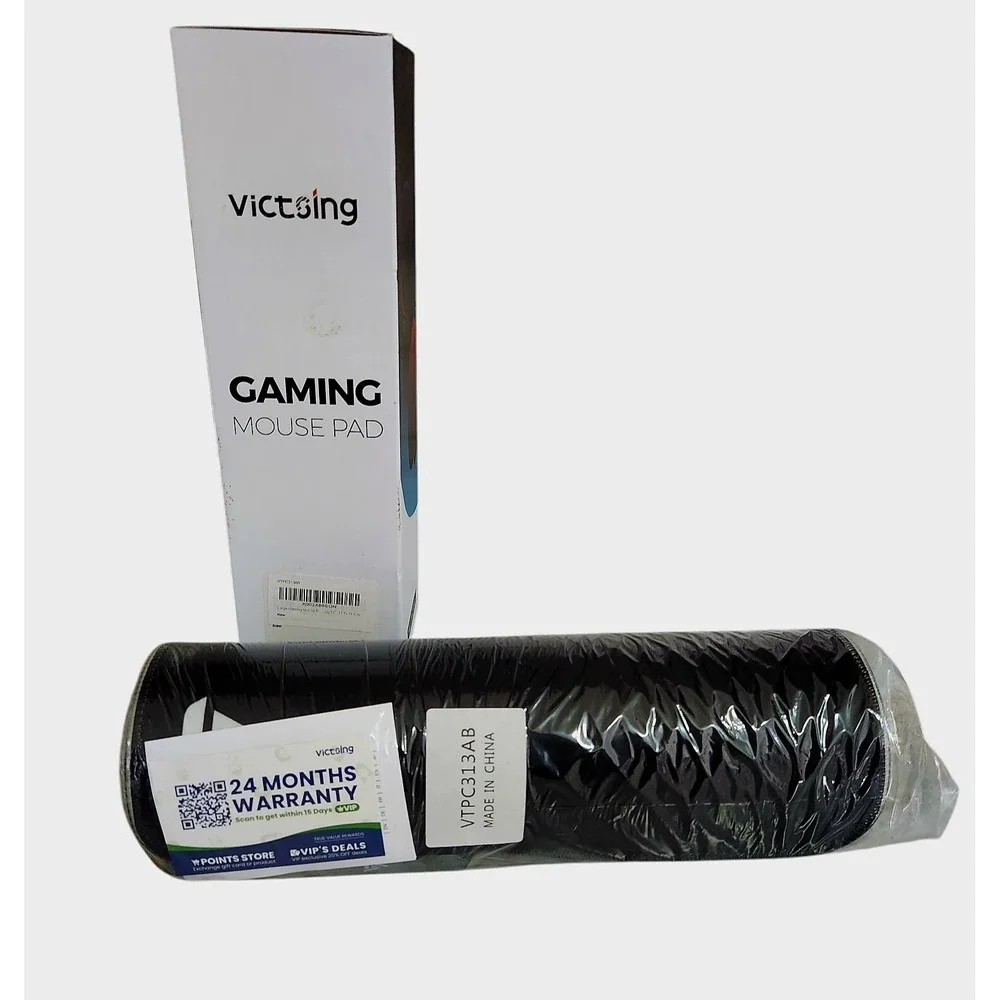 NEW in BOX ~ VicTsing Extended Large Gaming Mouse Pad - Black w/ USB / #‎ PC313A